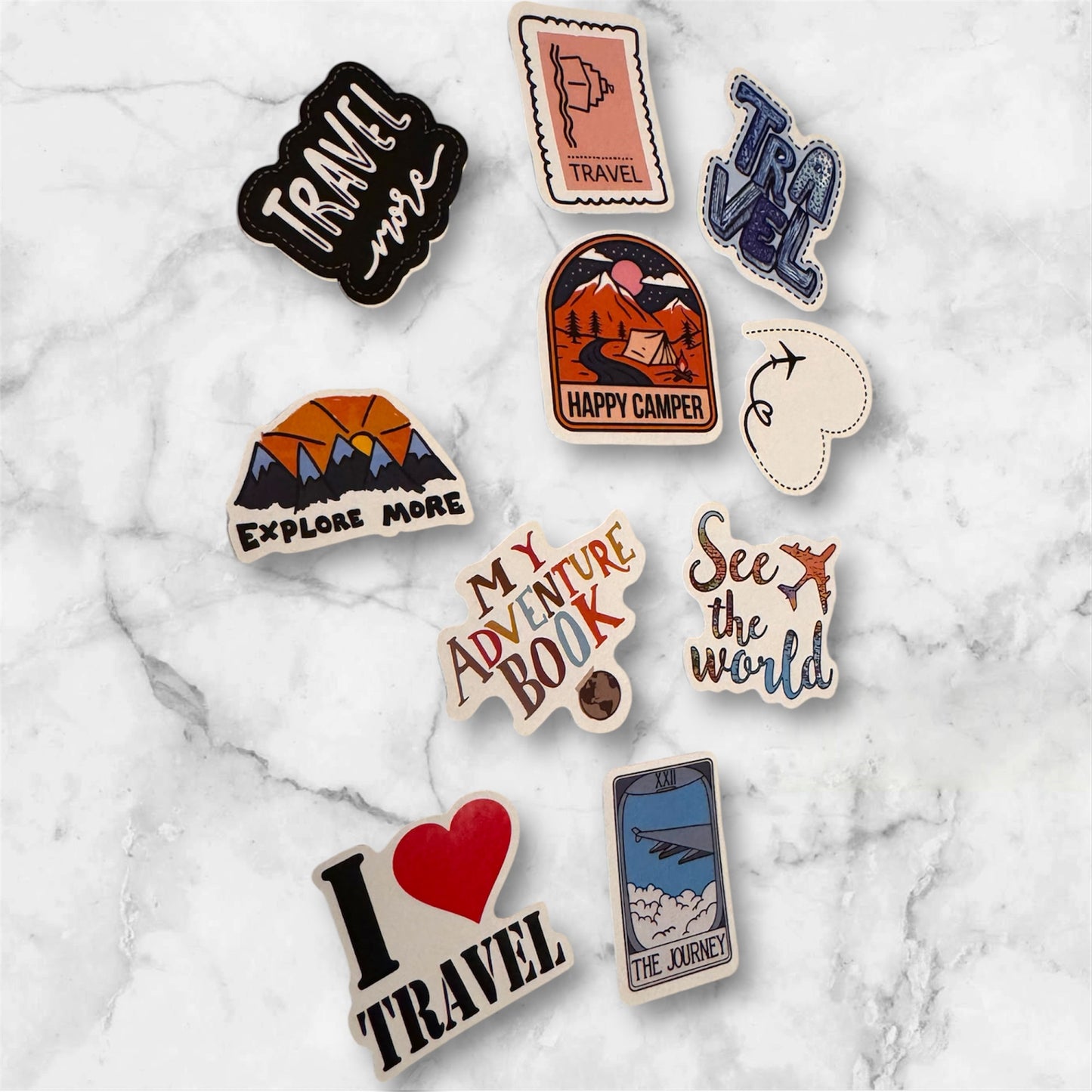 Famous World Cities Stickers