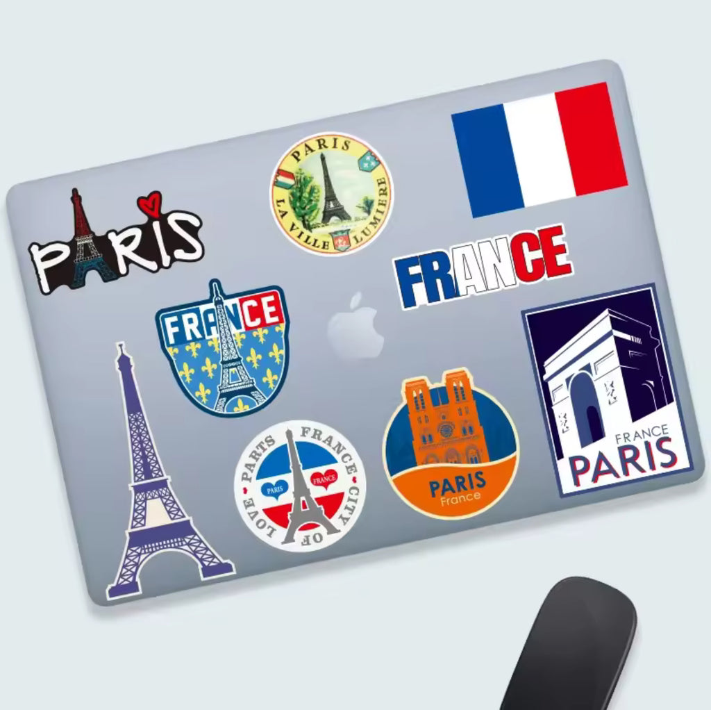 Famous World Cities Stickers
